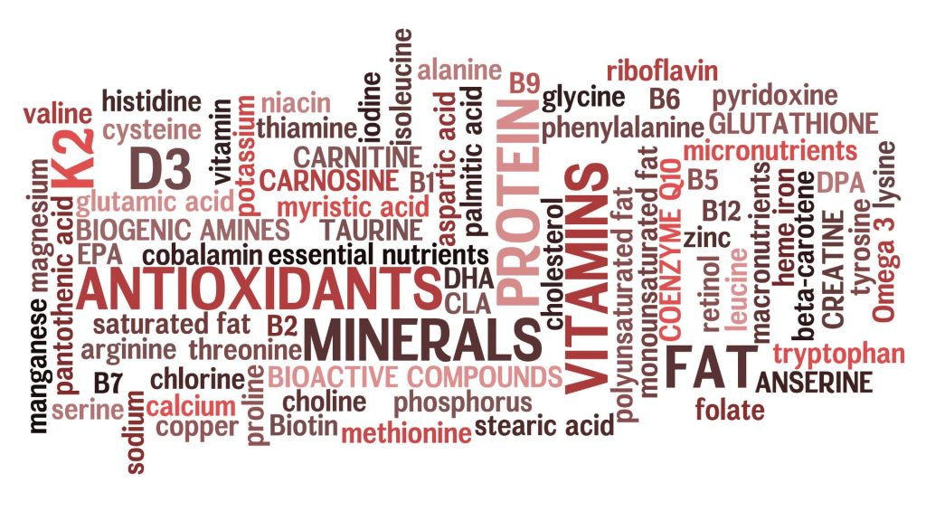 Essential Vitamins and Macronutrients